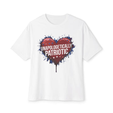 Unapologetically Patriotic Heart t-shirt