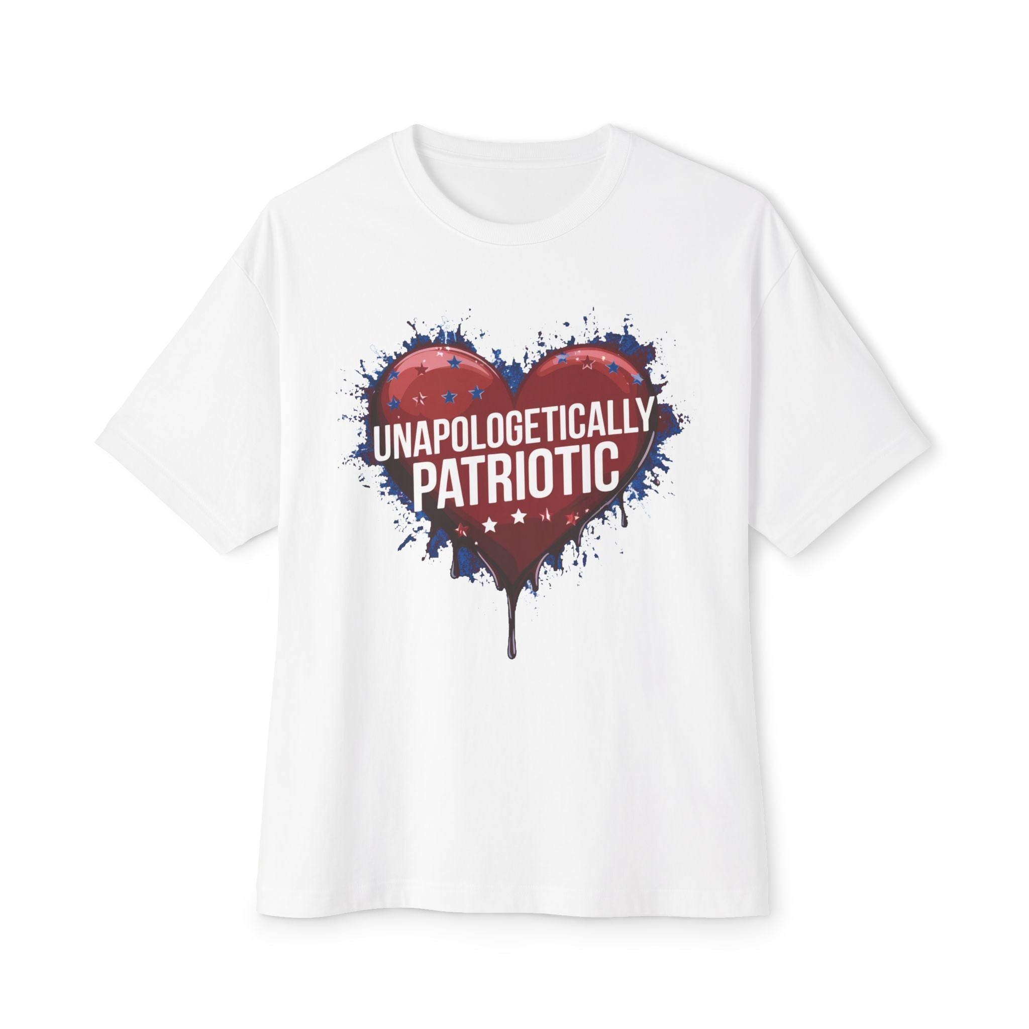Unapologetically Patriotic Heart t-shirt